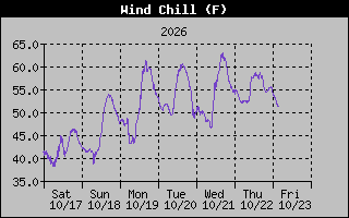 Wind Chill Graph