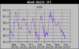 Wind Chill Graph