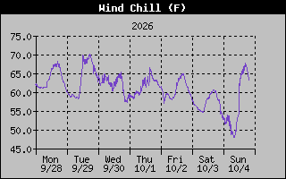 Wind Chill Graph