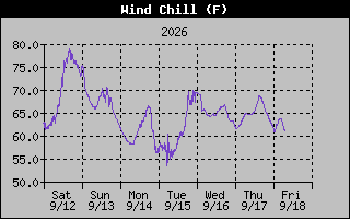 Wind Chill Graph