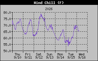 Wind Chill Graph