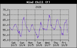 Wind Chill Graph