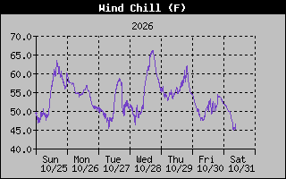 Wind Chill Graph