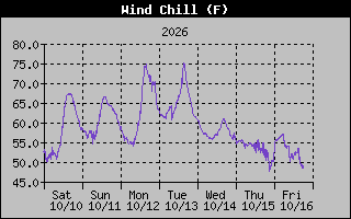Wind Chill Graph