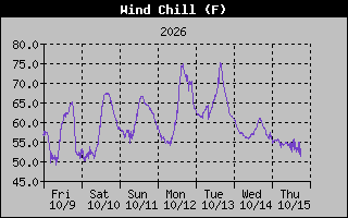 Wind Chill Graph