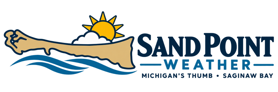 Sand Point Weather — Michigan's Thumb, Saginaw Bay